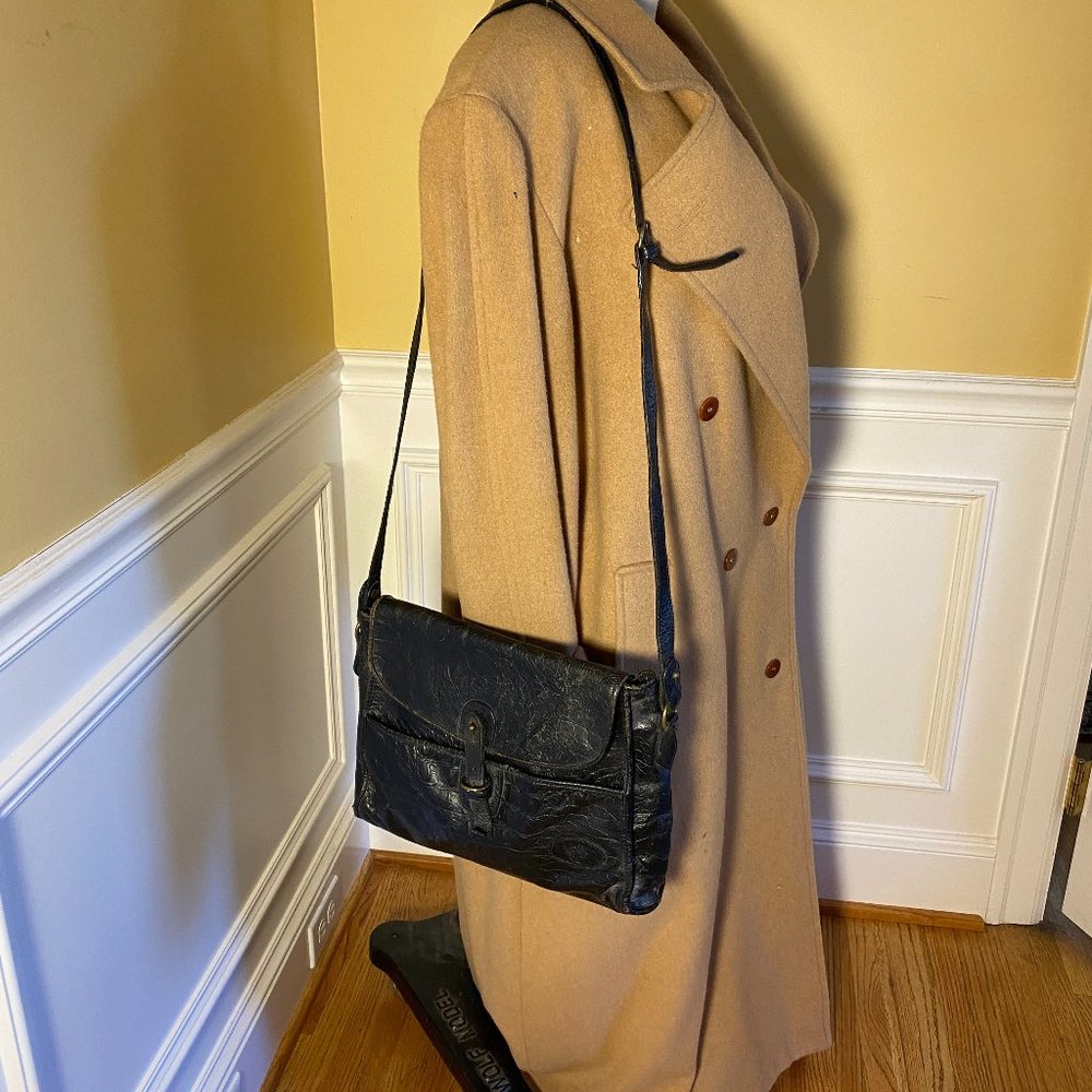 Vintage Mulberry Black Shoulder Bag Purse